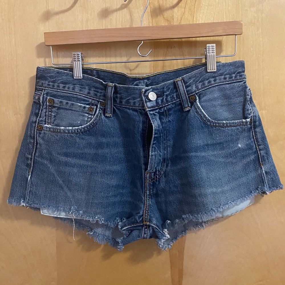 Levi denim shorts